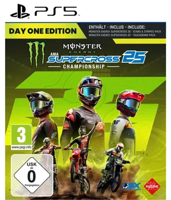 Produktbild von GAME Monster Energy Supercross 25, PlayStation 5, E (Jeder), Physische Medien