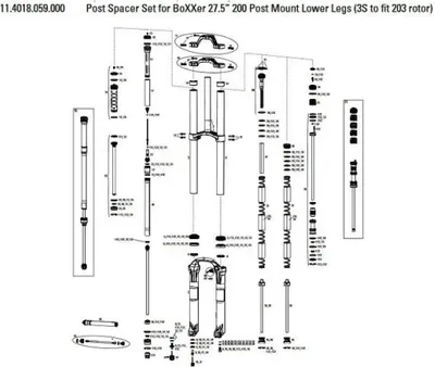 Obrázek produktu pro Rs Spacer 3S F. 203 Mm Bremsscheiben Boxxer/Zeb