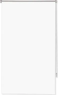Zdjęcie produktu dla Roleta biała – zaciemniająca – 80 x 160 cm – bez wiercenia