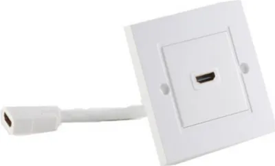 Zdjęcie produktu dla S/CONN 79510-1, HDMI, Biały, 85 mm, 85 mm, 1 szt.
