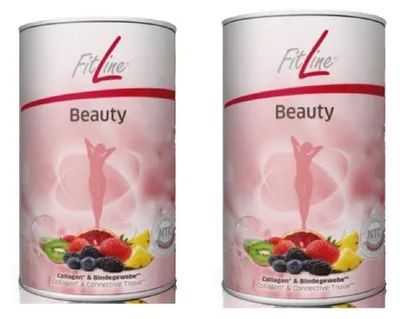 Schönheitspulver-Set mit Kollagen, 2 Dosen à 150 g