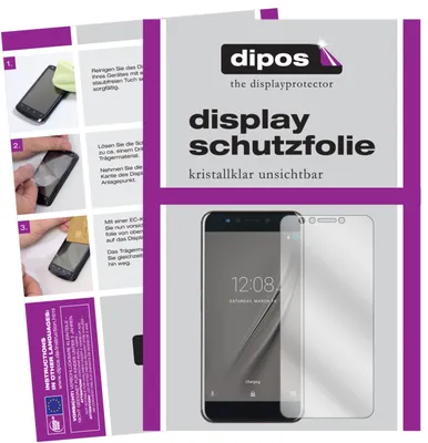 Produktbild von 6x Schutzfolie für Gome K1 klar Displayschutzfolie Folie Display Schutz dipos