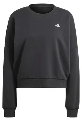 Imagen del producto de Sudadera para mujer adidas ESSENTIALS, logo pequeño, diseño cómodo, color , talla L