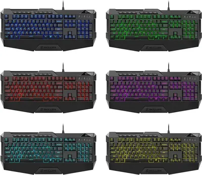 Produktbild von Sharkoon Skiller SGK4 Rubberdome RGB Gaming Tastatur