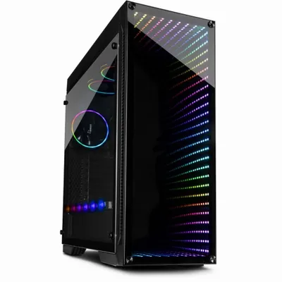 Produktbild von X-908 Infini2 Infinity-Mirror (schwarz, Tempered Glass)