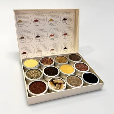 Productafbeelding van Omgoods - Ottolenghi Kruiden Giftset - 12 100% Natuurlijke Kruiden met Recepten