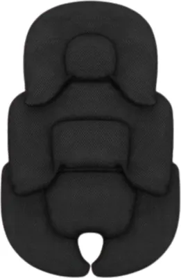Produktbild von Buxibo - Kissen für Babyschale/Kindersitz - Autositz - Sicherheitssitz - Sitzerhöhung - Sicherheitssitz - Schwarz