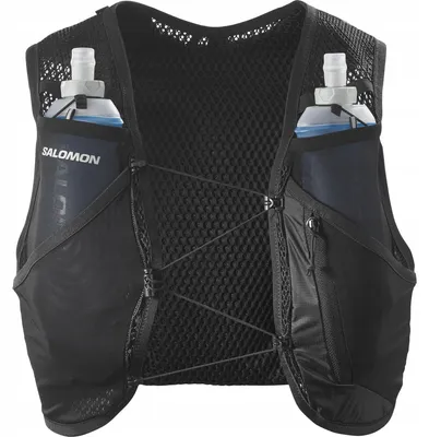 Zdjęcie produktu dla Kamizelka biegowa Salomon S/Lab Pulsar 3 Wih Flasks - black/white, rozmiar S