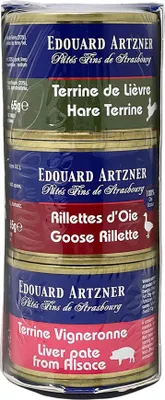 Produktbild von Edouard Artzner: 3 Exquisite Terrinen-Auswahl aus dem Elsass