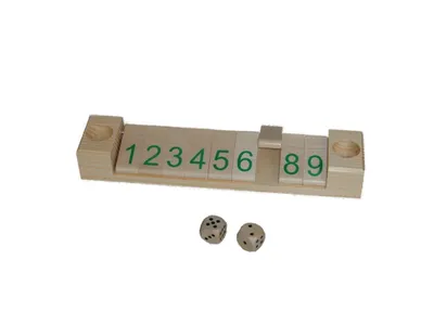 Obrázek produktu pro Dřevěná hra na sčítání ŠxVxH 23,5x5x3cm NOVINKA
