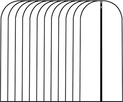 Produktbild von Hängende Kleidersäcke 12 Pack atmungsaktiv Anzug Tasche Abdeckungen mit Zip PEVA Kleiderabdeckung Taschen Mantel Kleidersäcke wasserdicht Kleiderabdeckung Taschen für Kleiderschrank Lagerung und Reisen, Kleiderabdeckungen für Mäntel