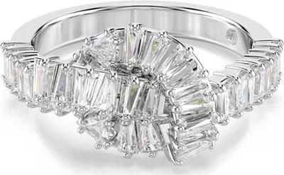 Zdjęcie produktu dla Pierścień Swarovski, Gładki Metal 5727122