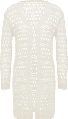 Immagine prodotto di Cardigan da donna ebeeza - bianco lana, XS/S
