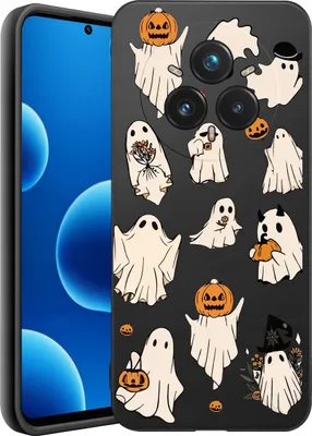 Productafbeelding van Hoesje voor de Realme 14 Pro+ | Halloween-thema met skelet- en punkmotieven