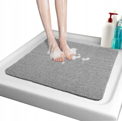 Produktbild von Duschmatte rutschfest 80x80 cm Badewannenmatte Badematte Höhe 10 mm