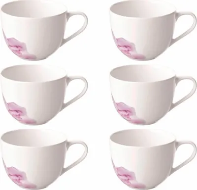 Zdjęcie produktu dla Zestaw 6 filiżanek do kawy Villeroy & Boch Rose Garden 160 ml