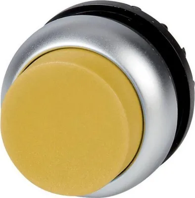 Produktbild von Eaton Electric GmbH Leuchtdrucktaste hoch,gelb,blanko M22-DLH-Y (216971)