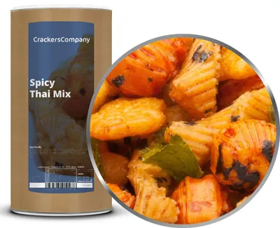 Produktbild von CrackersCompany Thailändische Mischung (Spicy Thai Mix), Membrandose 350 g