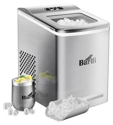 Produktbild von Bardi Eiswürfelmaschine – 2 l – inklusive r Thermoskanne – Edelstahl