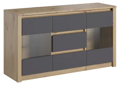 Image de Meubles de salon design Buffet Bois Commode Moderne Commodes Hochschrank Nouveau