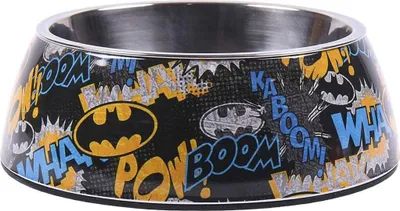 Immagine prodotto di Cerdá - Per gli animali domestici dei fan | Mangiatoia per animali di Batman - Licenza ufficiale DC Comics