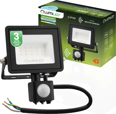 Produktbild von LUMILED LED Strahler 10W Außenstrahler 900Lm Fluter Strahler für Außen IP44 spritzwasserdicht 6500K Kaltweiß Scheinwerfer Flutlichter Bewegungssensor