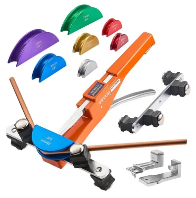 Produktbild von VEVOR Rohrbiegegerät, 6-22 mm, Rohrbieger 90°, Vorwärts-/Rückwärts-Handbiegewerk