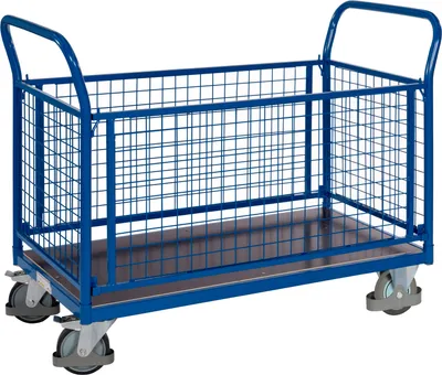 Produktbild von Pro-Bau-Tec Profi-Gitter-Transportwagen 500kg Tragkraft