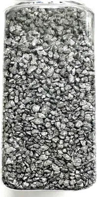 Produktbild von Dekosand Streudeko 700g Dekosteine Tisch Deko Sand Dekogranulat Streusand Dekorationssand Silber