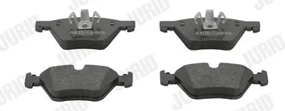 Produktbild von JURID 573187J Bremsbeläge Satz Vorne für BMW 3 Touring (E91) 3 Limousine (E90) 1 Schrägheck (E87) 3 Coupe (E92) 3 Cabrio (E93)