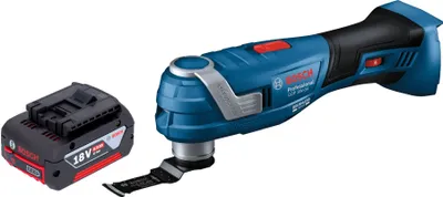 Image de Bosch GOP 18V-34 Professional Cutter multifonctions sans fil 18 V Starlock Plus + 1x batterie 4,0 Ah - sans chargeur