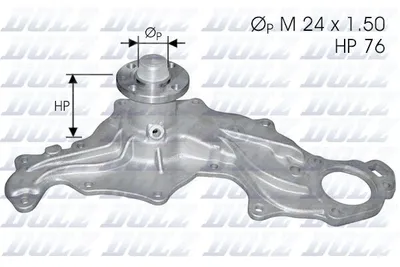 Produktbild von DOLZ F122 Wasserpumpe