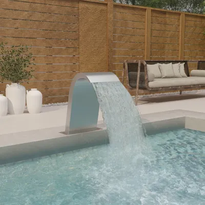 Immagine prodotto di Vidaxl Piscina Brunnen 50x30x60 cm Edelstahl 304