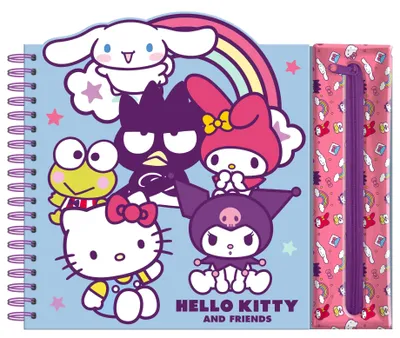 Image de Sac Hello Kitty + crayons + livre KIDS EUROSWAN HK50183