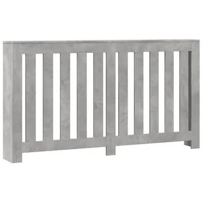 Obrázek produktu pro Kryt na radiátor betonově šedý 149x20x82 cm kompozitní dřevo