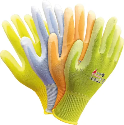 Zdjęcie produktu dla Nylonowe rękawice ochronne RPOLICOLOR 7