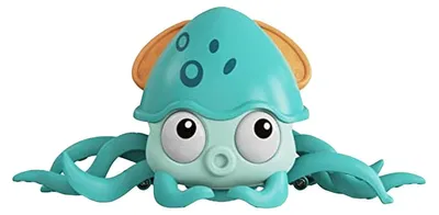 Produktbild von Oktopus Spielzeug Paedagogisch Krabbelndes Laufspielzeug fuer Kinder (Gruen)