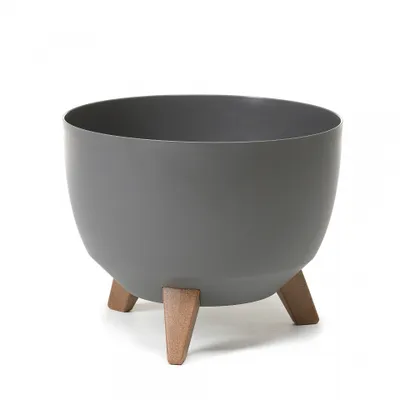 Obrázek produktu pro LAMELA spolka z organiczona odpowiedzi. Mísa ROMA - antracit Ø 24 cm 22 cm