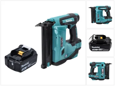 Immagine prodotto di Makita DBN 500 F1 18 V chiodatrice a batteria - 15-50 mm + 1x batteria 3,0 Ah - senza caricabatterie