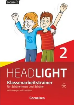 Produktbild von English G Headlight 02: 6. Schuljahr. Klassenarbeitstrainer mit Lösungen und Audios online