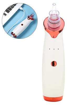 Produktbild von Elektrischer Mitesser Entferner Pore Vacuum,  Mitesserentferner Porenreiniger für Akne, Mitesser & Whiteheads, 3 Saugstufen, für Männer & Frauen