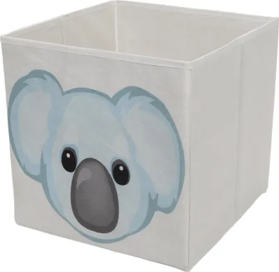 Obrázek produktu pro Textilní úložný box na hračky, 30 x 30 x 30 cm, koala