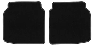 Immagine prodotto di Tappetini posteriori in moquette per BMW 7 F02 2008-2015 (berlina) – 2 pezzi, neri, su misura – Wielganizator LUX