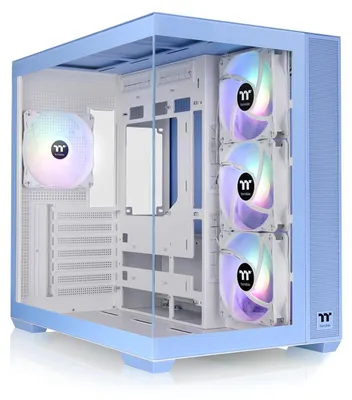 Productafbeelding van Thermaltake View 380 TG ARGB in de kleur Hydrangea Blue