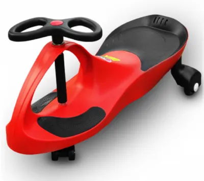 Produktbild von RIRICAR Rot - Swing-Auto für Kinder mit leisen PolyurethanRädern