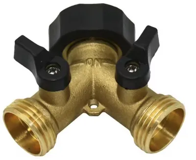 Produktbild von CHPN - Wasserhahnverteiler - Wasserhahnverteiler - Wasserhahnverteiler - Wasserverteiler - 2 Wasserausgänge - Wasserhahn mit 2 Wasserausgängen - Aussenhahn