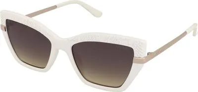 Produktbild von Guess GU00216 Shiny ivory 53/17/140 Damen Sonnenbrillen