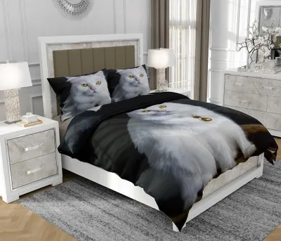 Immagine prodotto di Biancheria da letto 200x220 cm + 2x70x80 cm, set 3 pezzi, 100% cotone, cerniera, multicolore - SOVIO | So.Z0032