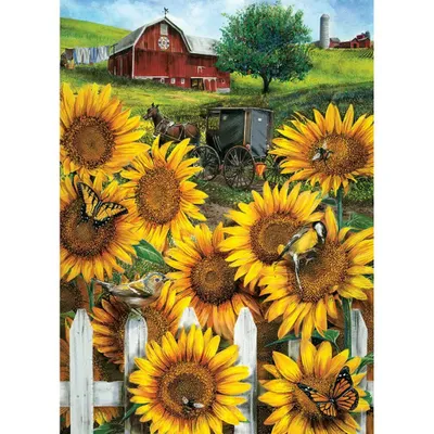 Produktbild von COBBLE HILL Puzzle Paradies auf dem Lande 500 Teile