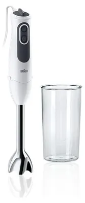 Image de Braun 222449 Inox Wit - Batteur sur socle